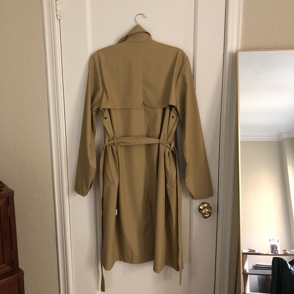 Rains khaki trench raincoat - Picture 4 of 7